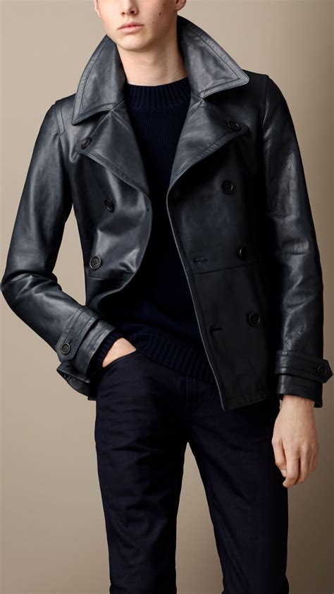 burberry men leather jacket 2017